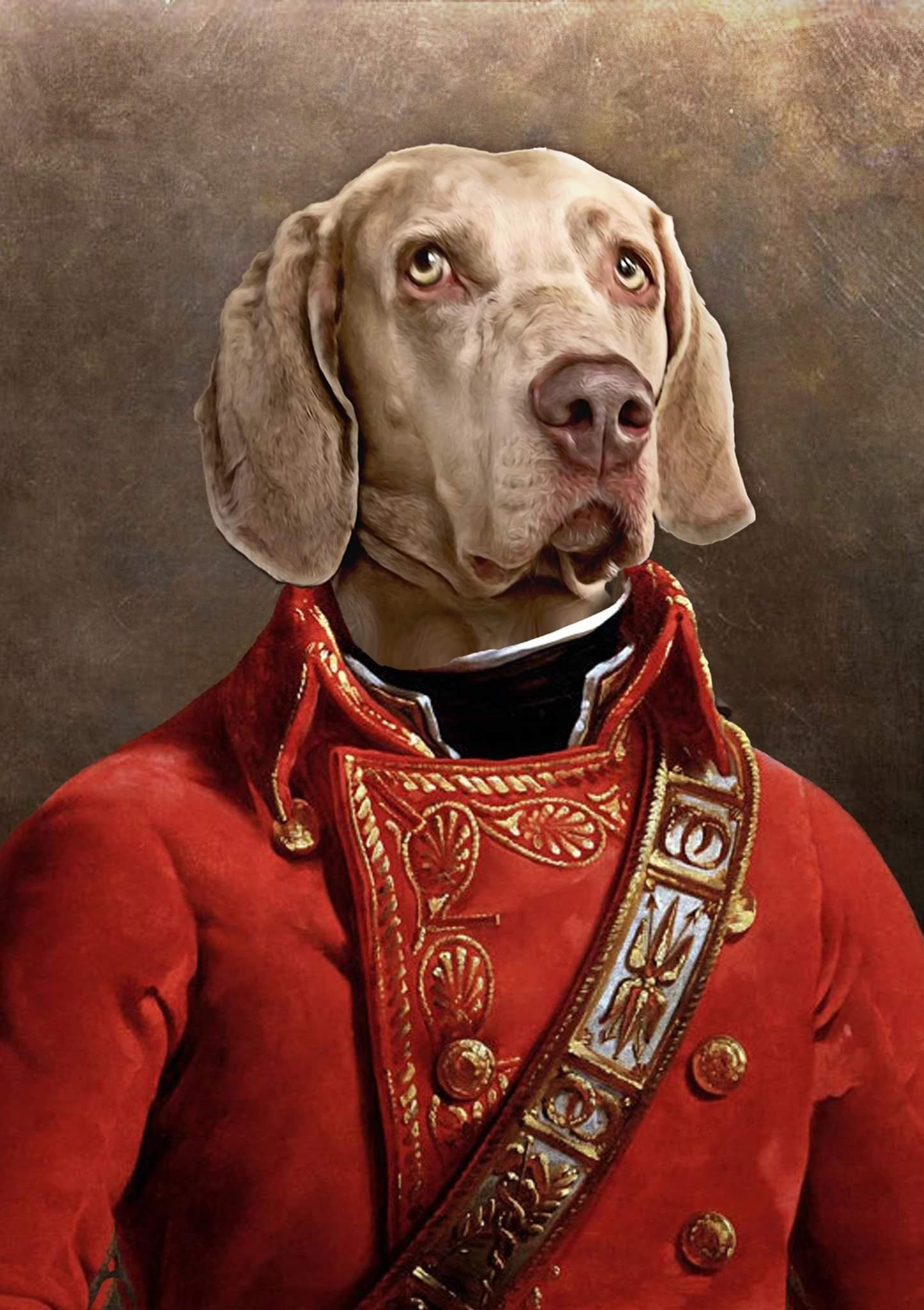 Custom Dog Portrait, Pet Portrait Royal, Renaissance Animal Painting, Funny Pet Lover Gift