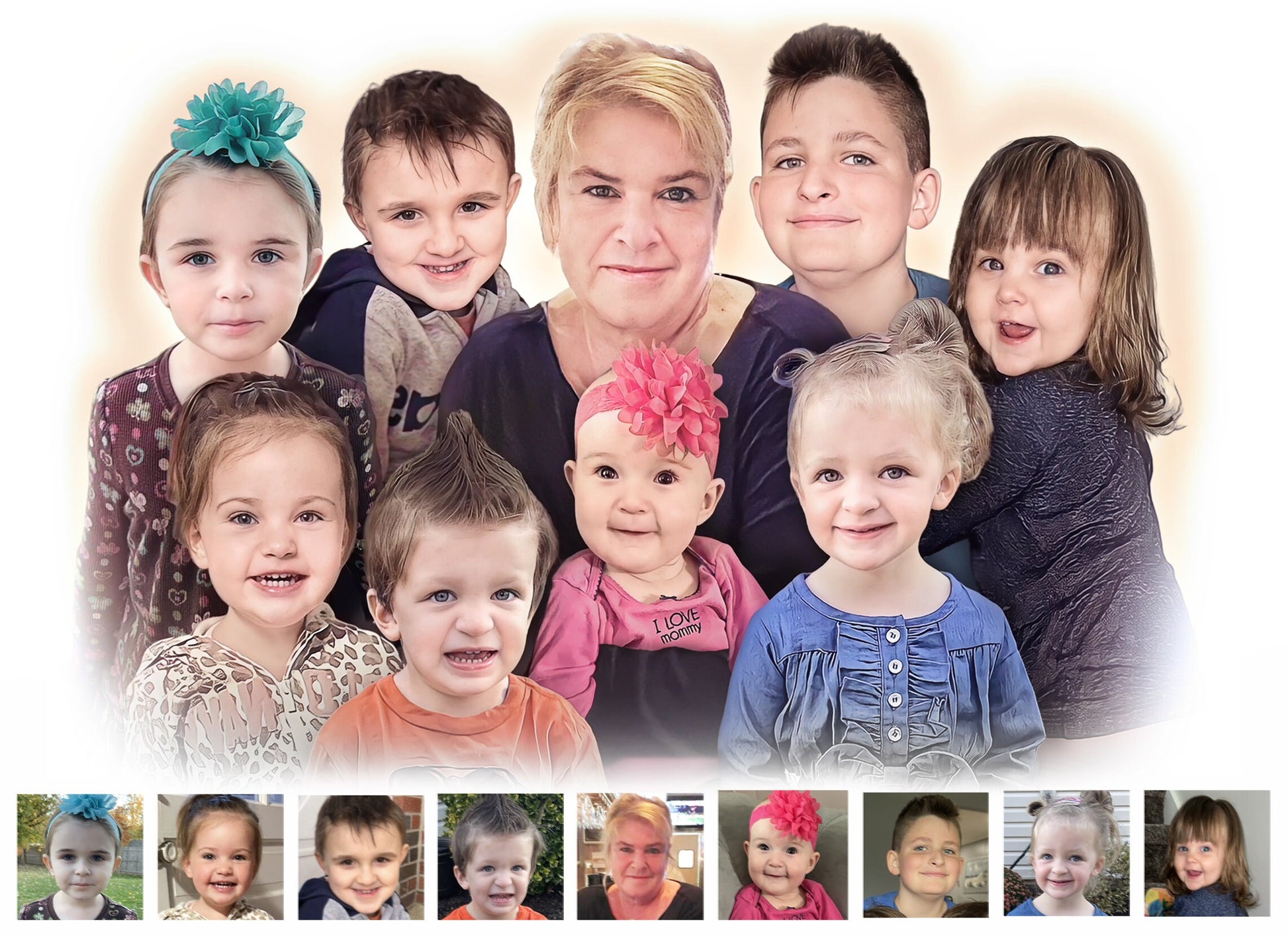 Add Deceased Loved One To Picture - Photo Restoration Included - The Perfect Gift for Someone Special this Christmas.